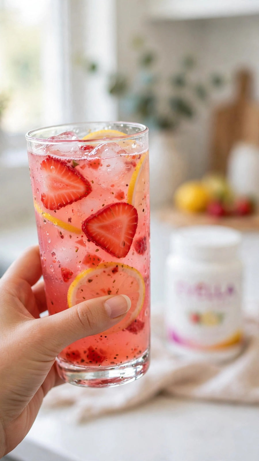 EVELLA Daily Fiber — Strawberry Lemonade